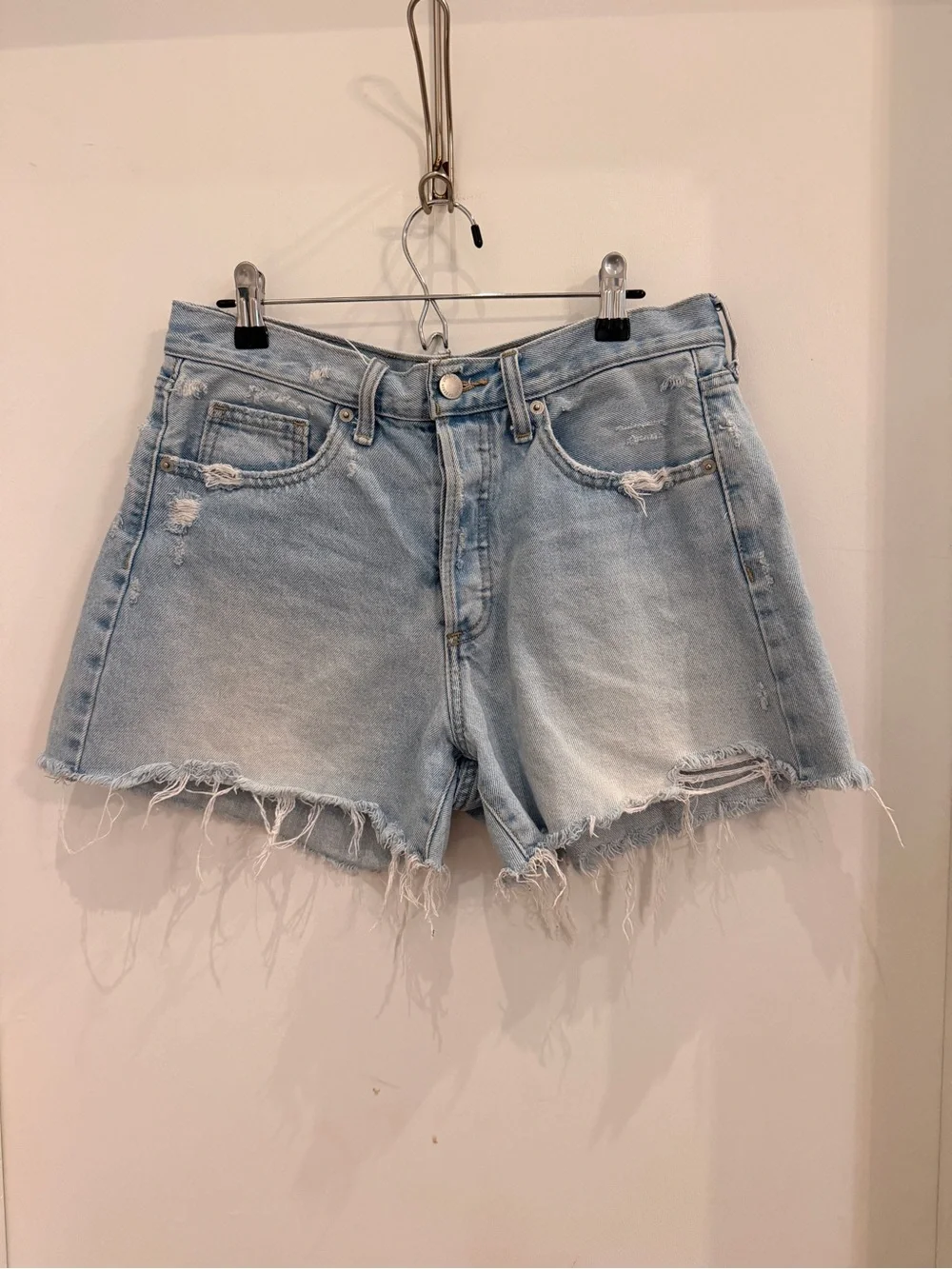 Universal Thread Mid-Rise 90s Baggy Denim Shorts Size 4 Grunge Indie Sleaze